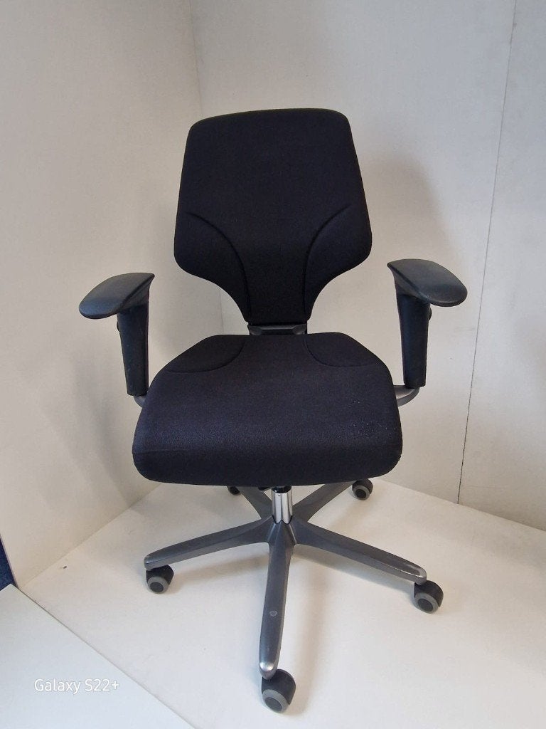 Refurbished Giroflex 64 bureaustoelen, Gebruikt, Zwart, Ophalen of Verzenden, Bureaustoel