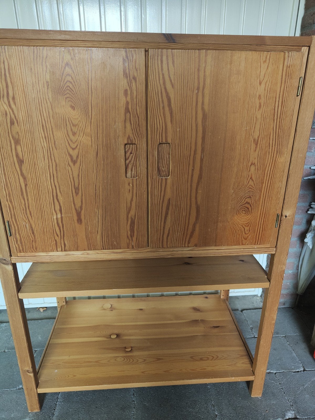 vintage oude IVAR buffet kast Ikea Tijdloos zie mooie detail, Ophalen, Gebruikt