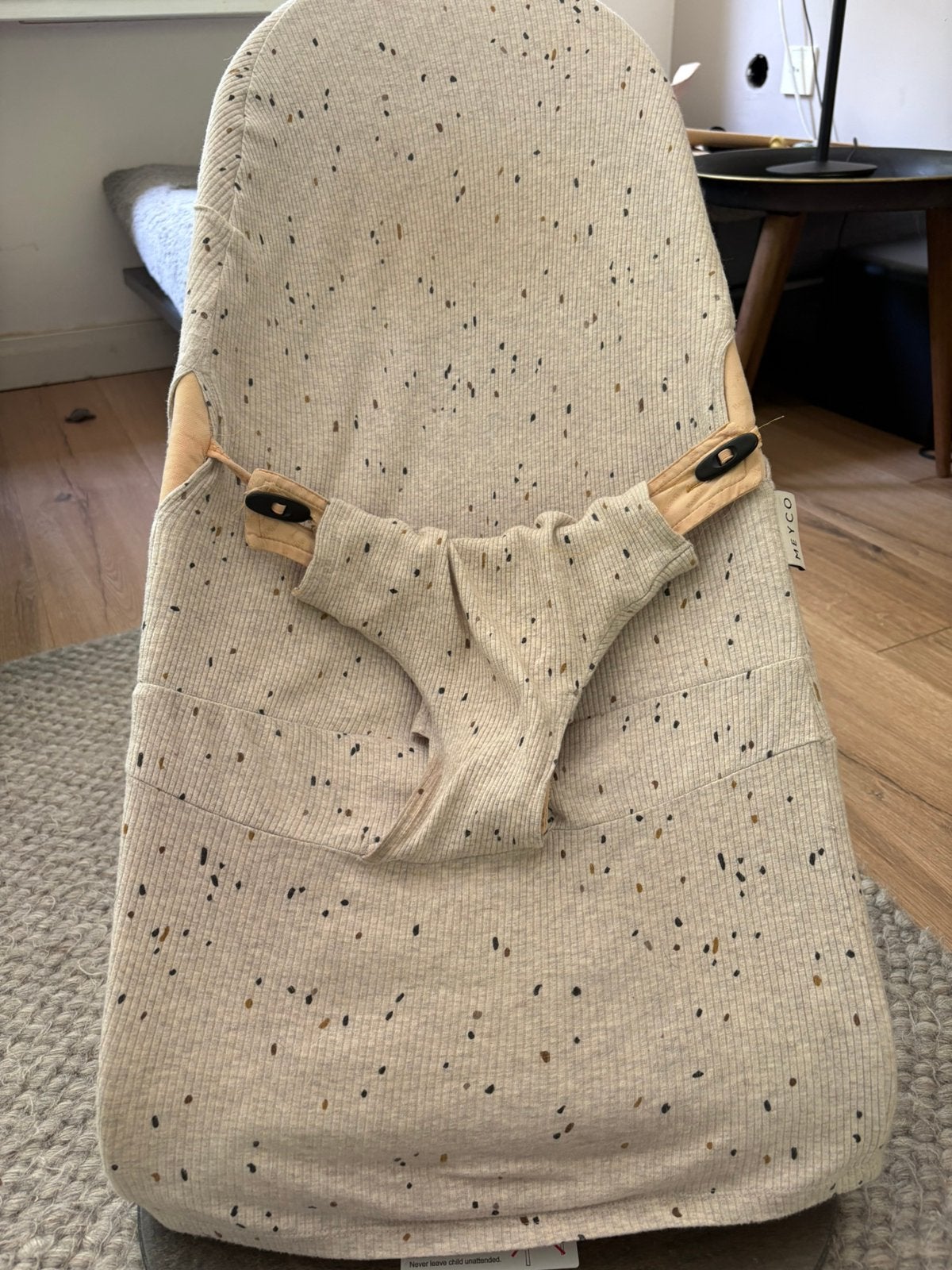 Wipstoel baby inclusief Meyco hoes, Ophalen, Gebruikt, Wipstoel, Verstelbaar