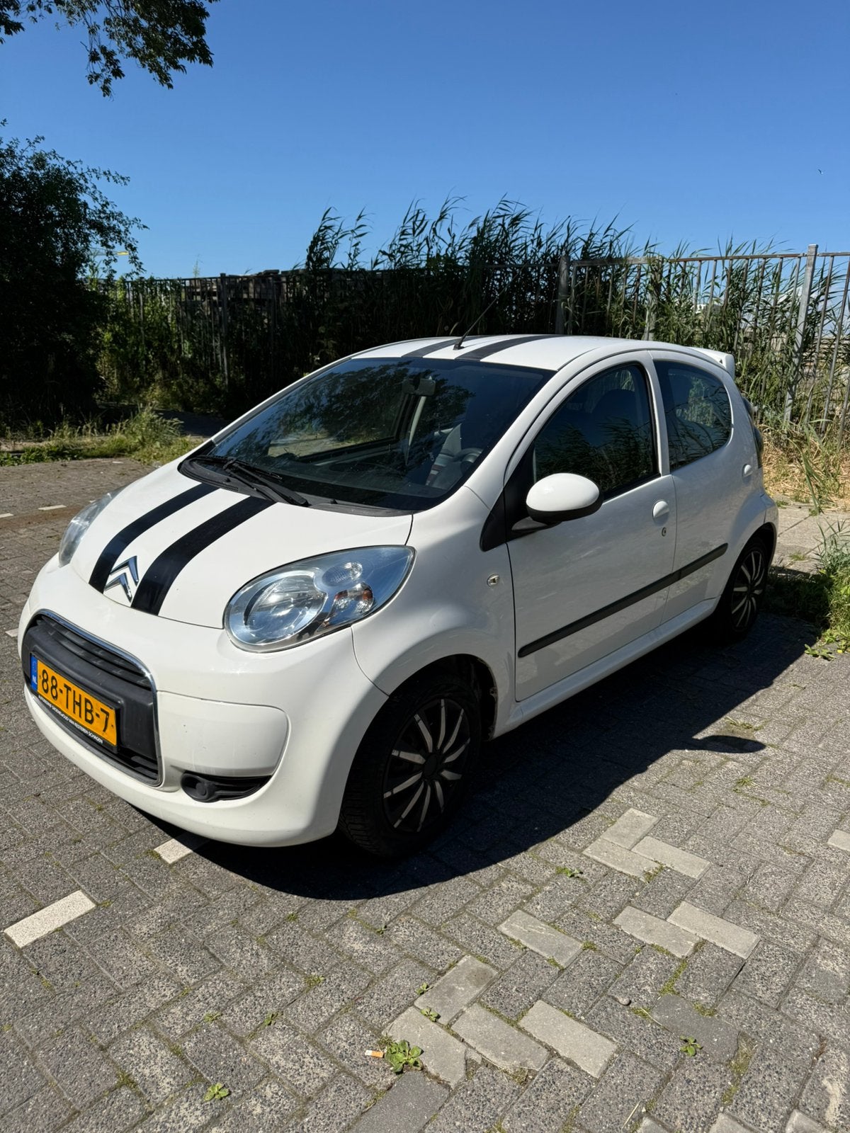 Citroën C1 1.0i 68PK 5D 2012 Wit, Voorwielaandrijving, Stof, 4 stoelen, C1
