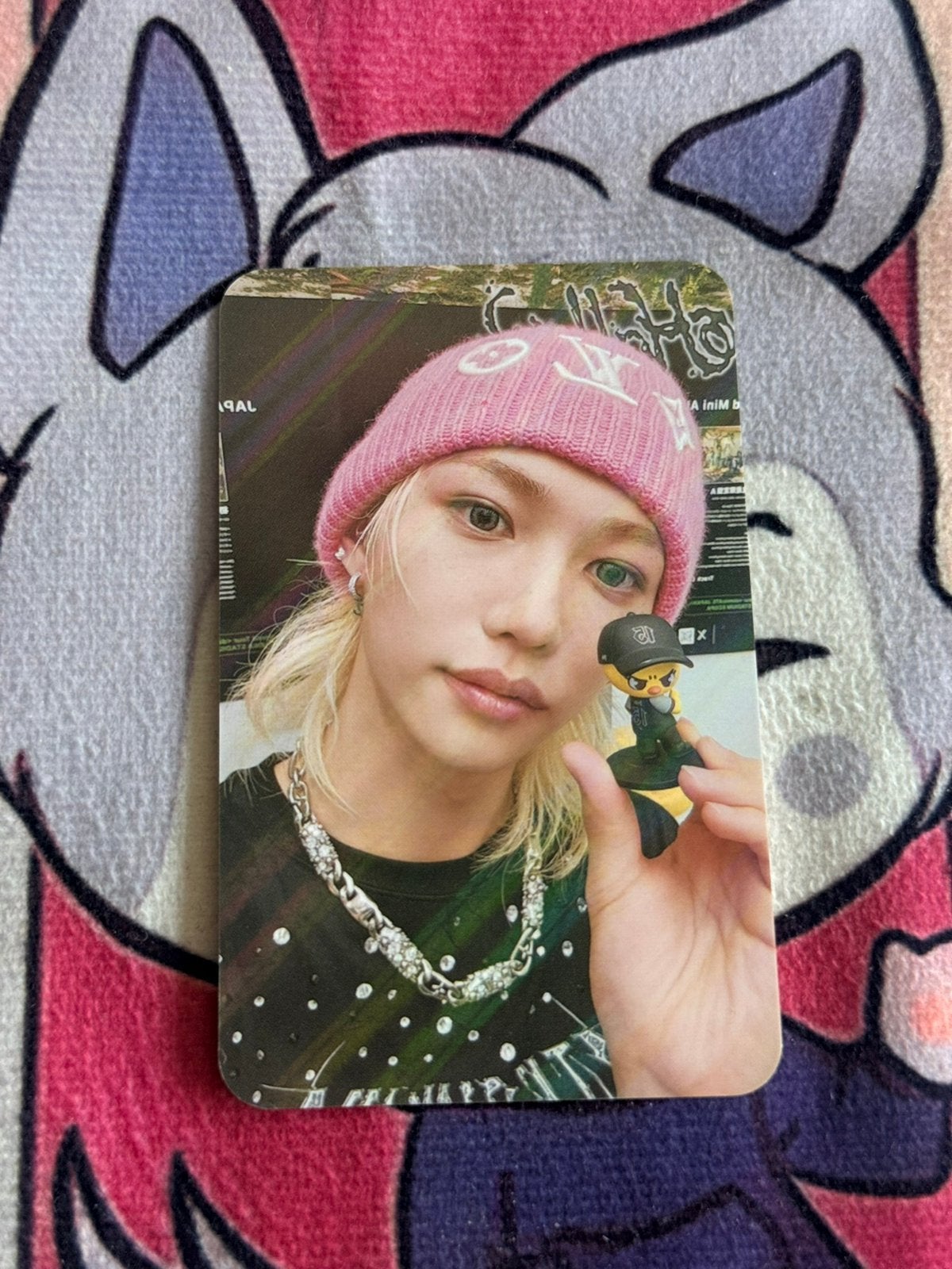 Stray Kids Felix photo card, Ophalen of Verzenden, Zo goed als nieuw, Foto of Kaart