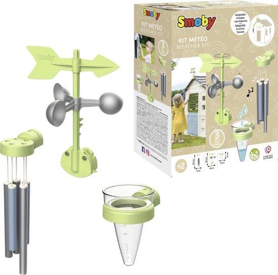 Weerset - Inclusief Windwijzer, Regenmeter & Thermometer, Verzenden, Nieuw, Ontdekken