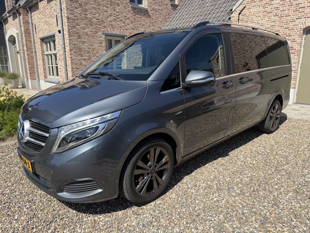 Mercedes V-KLASSE V220 dubbele schuifdeuren AVANTGARDE 215dk, Auto's, 13 km/l, Gebruikt, Overige brandstoffen, Mercedes-Benz