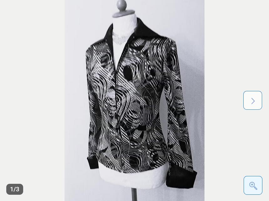 Mooie zwart witte top maat M rits middenvoor Nieuw, Maat 38/40 (M), Overige kleuren, Verzenden, Zara