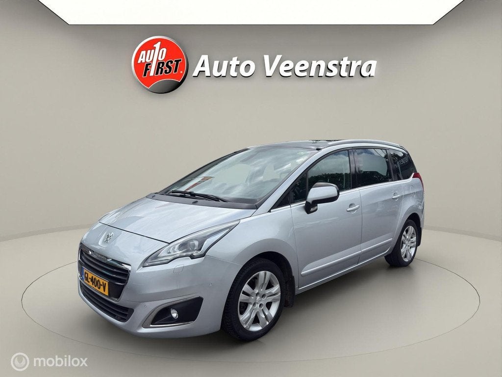 Peugeot 5008 1.6 THP Active 5p.|AUTOMAAT|LUXE|LEER|STOELVERW, Auto's, Peugeot, Gebruikt, Met garantie (alle), 1650 kg, Bedrijf