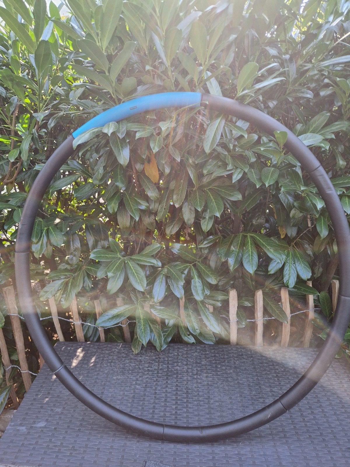 Domyos verzwaarde hoepel 1,4 kg Decathlon, Ophalen, Met gewicht, Gebruikt, Fitness hoelahoep