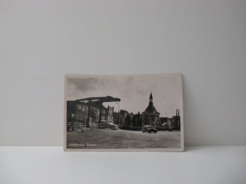 Leidschendam sluiskant, Verzamelen, Ansichtkaarten | Nederland, Verzenden, Voor 1920, Gelopen, Noord-Brabant