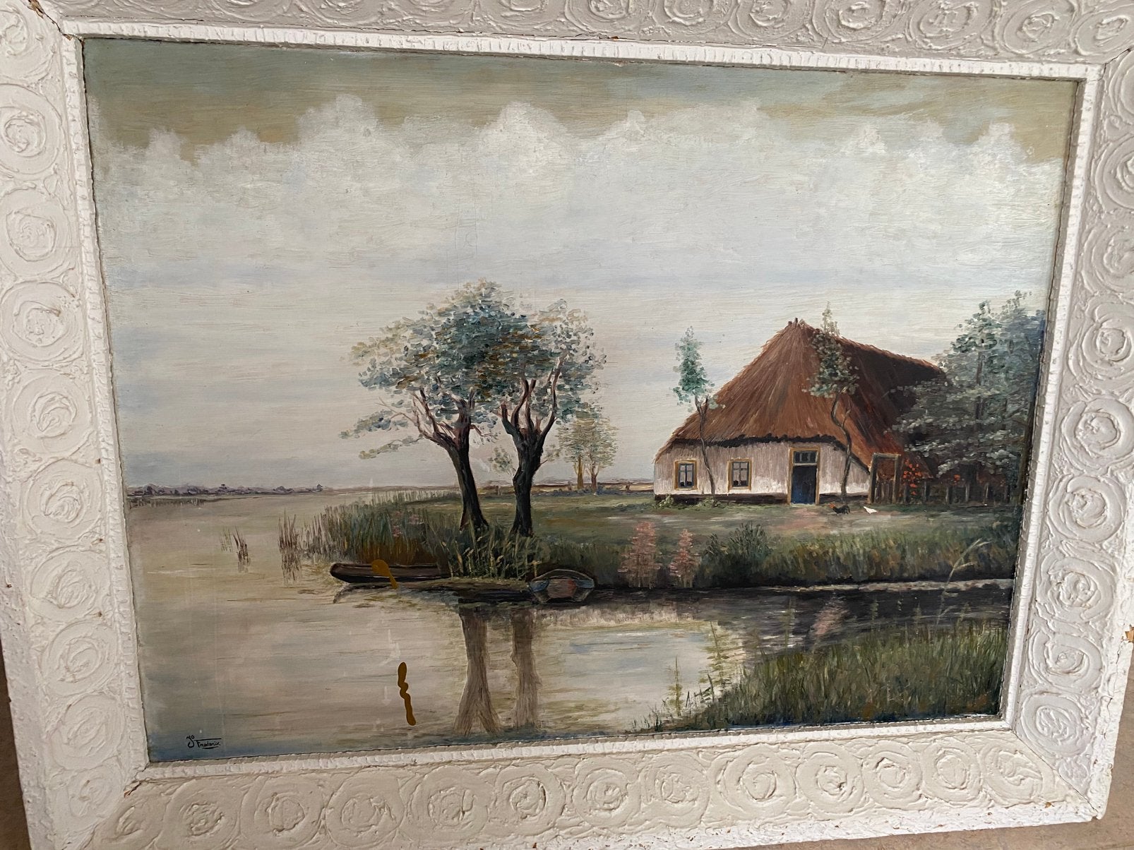 Landschapschildering - Jo Frederix, Ophalen