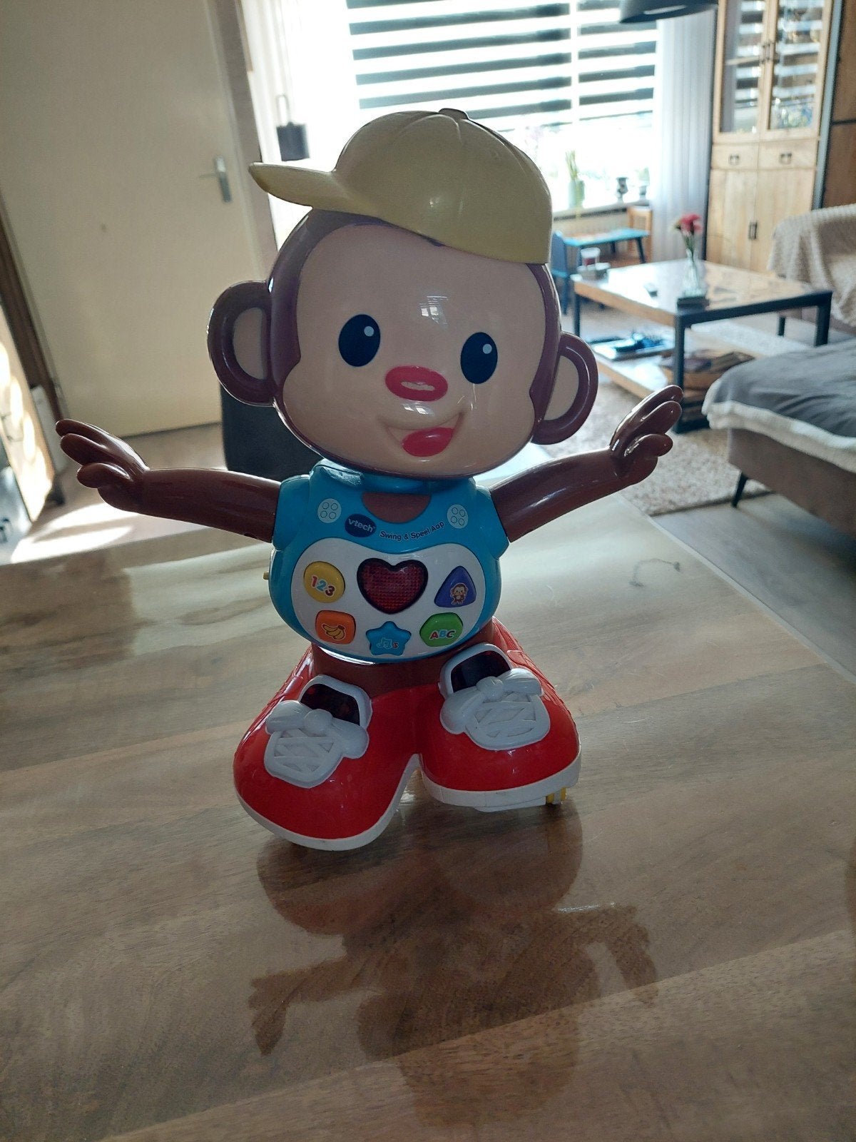 VTech Dans & Leer Aapje - Interactief Speelgoed, Ophalen of Verzenden, Gebruikt