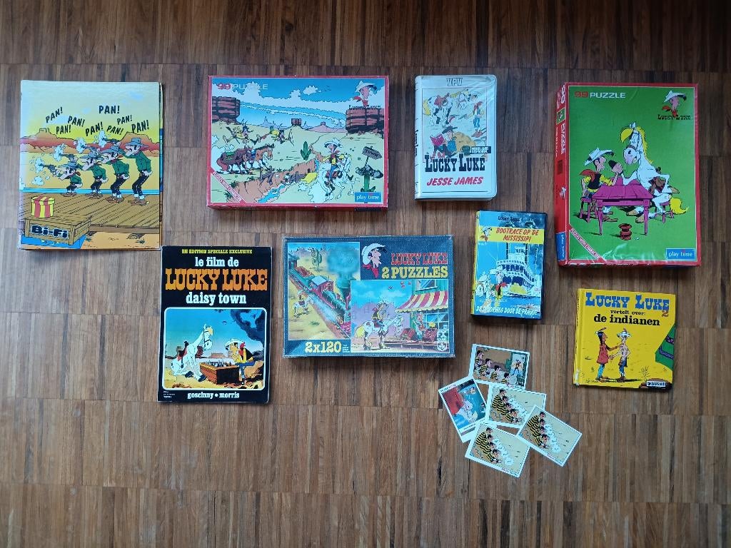 Verzameling Lucky Luke, Ophalen of Verzenden, Overige figuren, Gebruikt, Overige typen