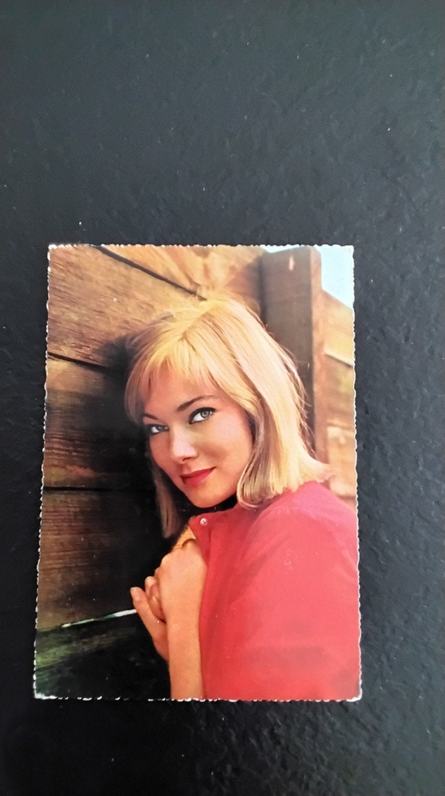 Vintage Ansichtkaart May Britt (1960-1980), Ophalen of Verzenden, Gebruikt, Foto of Kaart