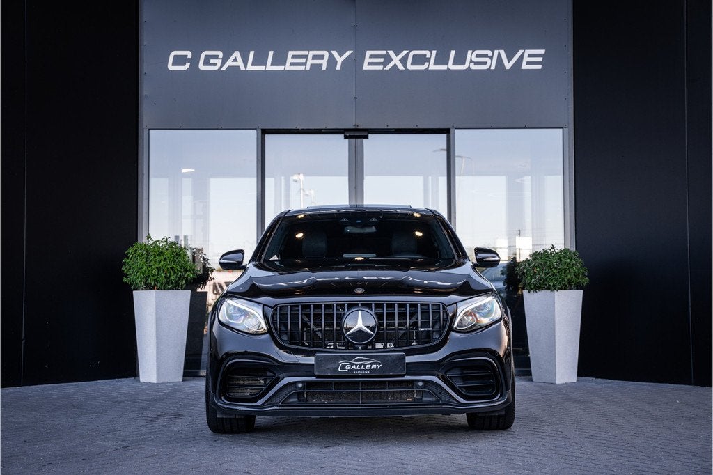 Mercedes-Benz GLC Coupé AMG GLC63 S 4MATIC+ - Panorama | Bu, Auto's, Mercedes-Benz, Automaat, Gebruikt, 510 pk, Zwart