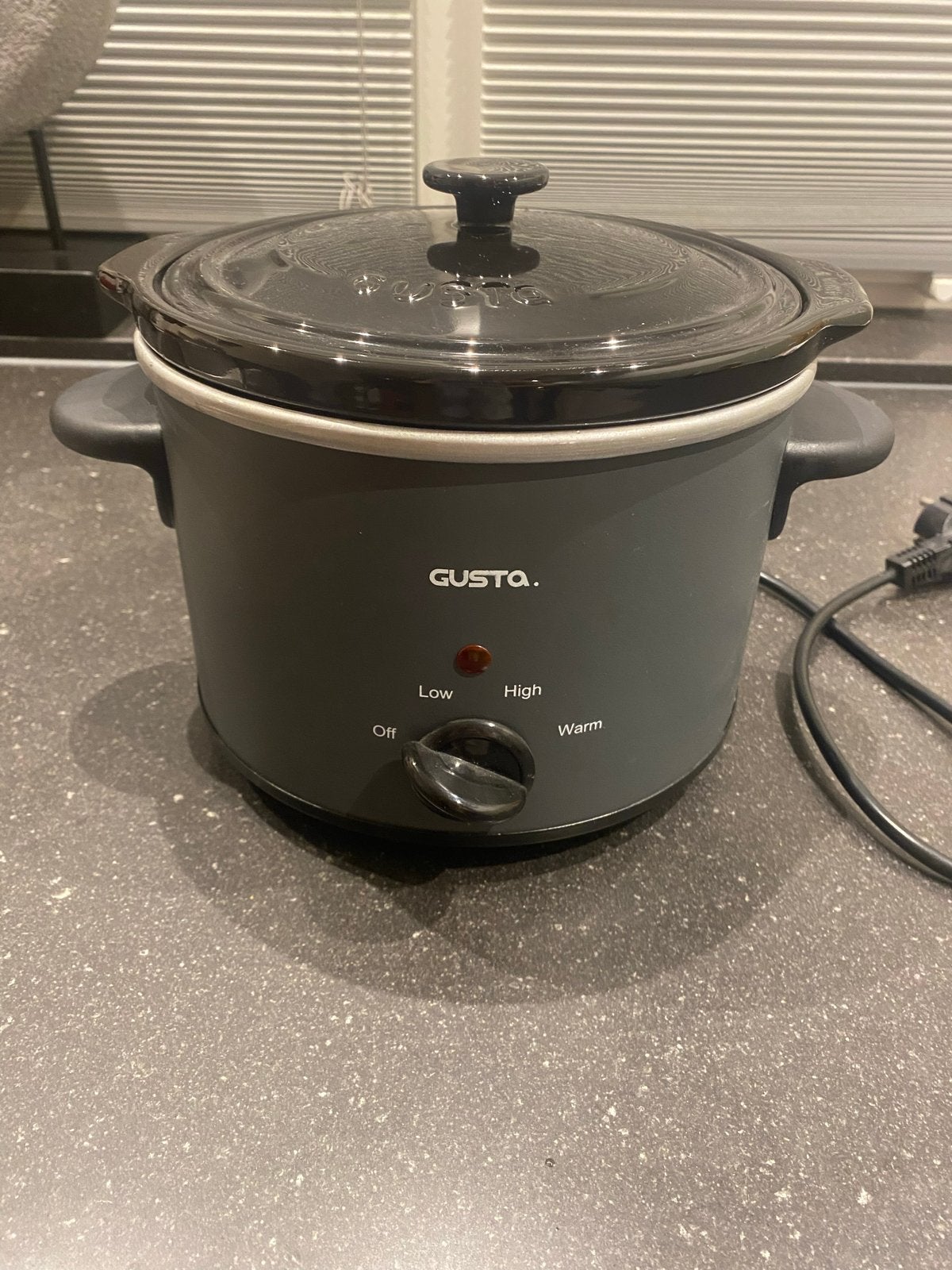 Gusta Slowcooker 2 Liter, Ophalen, Zo goed als nieuw
