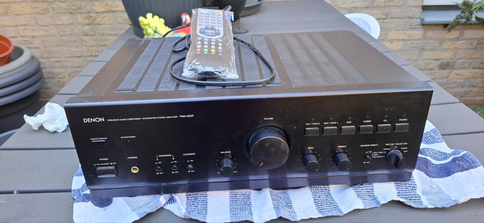 denon versterker de PMA-925R, Audio, Tv en Foto, Ophalen, Gebruikt, 120 watt of meer, Denon