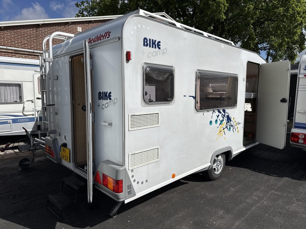 DETHLEFFS BIKE+CAMP 430 MET VASTBED ZITGROEP VOORTENT ENZ, Standaardzit, Overige typen, Bedrijf, 750 - 1000 kg
