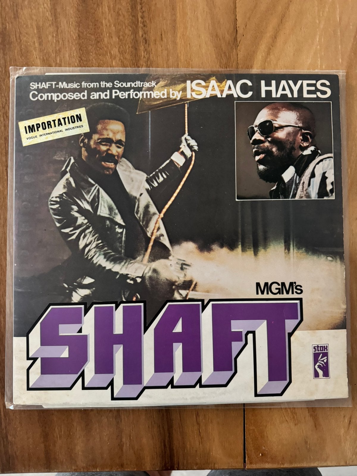 Isaac Hayes - Shaft (Originele Engelse Druk, Puntgaaf), LP, Originele persing, Ophalen of Verzenden, Zo goed als nieuw