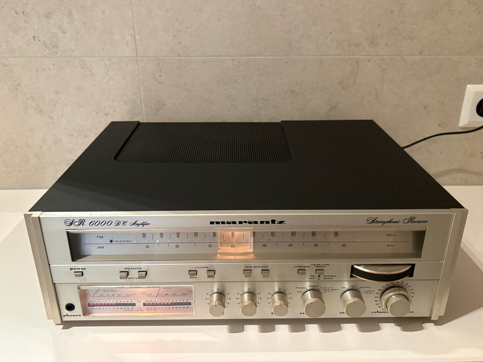 Marantz SR 6000 receiver, Ophalen of Verzenden, Gebruikt, Marantz