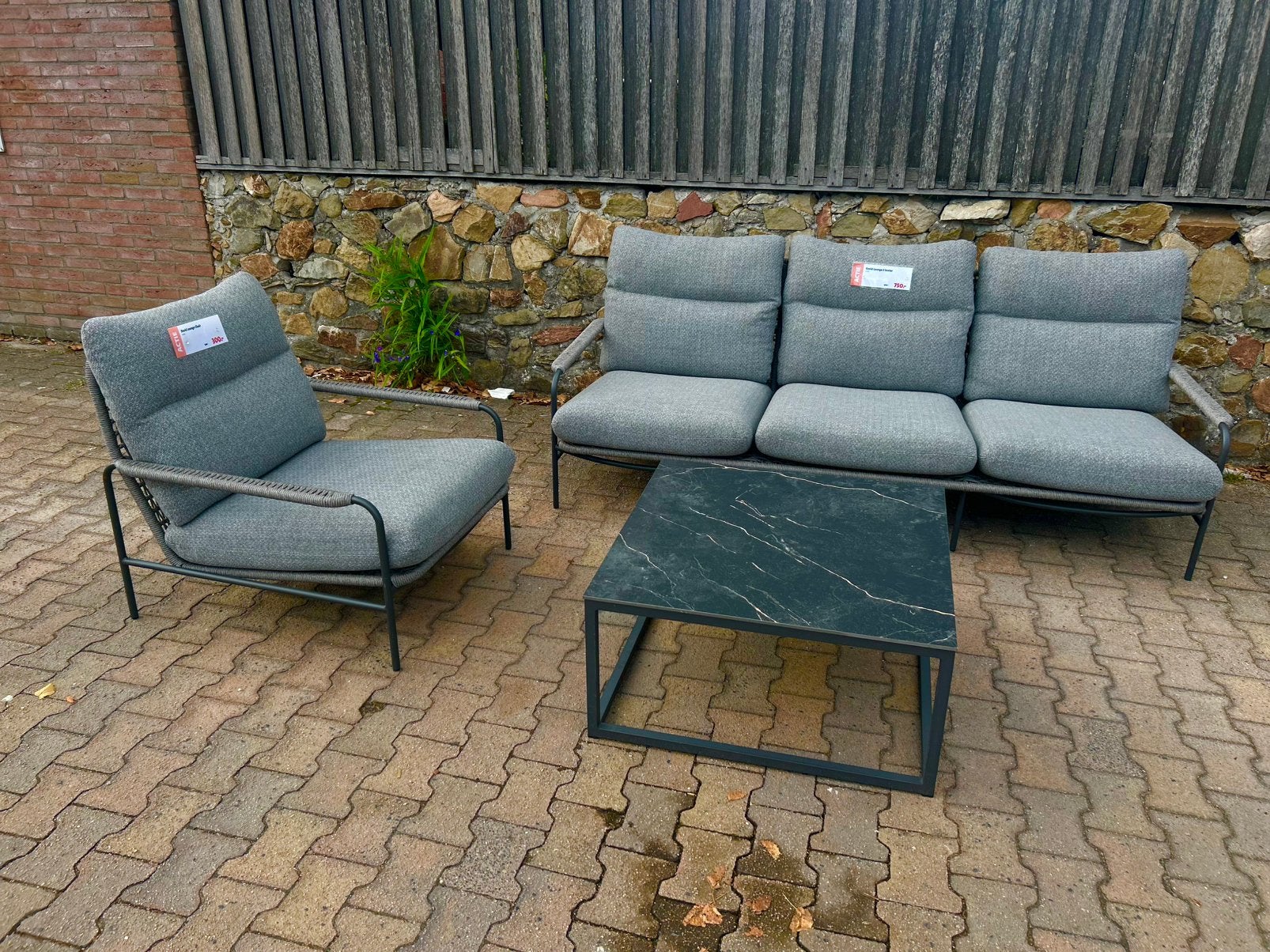 Tierra Outdoor David loungeset | 4 persoons | Nieuw, 4 zitplaatsen, Ophalen of Verzenden, Bank, Loungeset