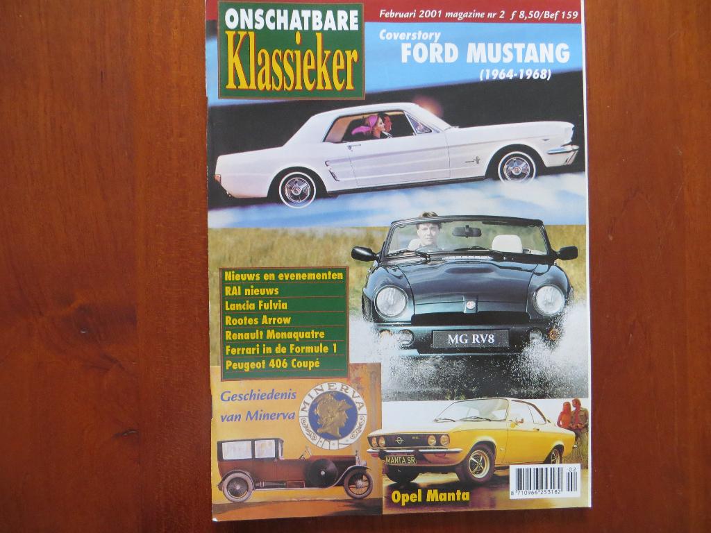 Onschatbare Klassieker 2 2001 Ford Mustang (’64-’68), Lancia, Ophalen of Verzenden, Nieuw, Ford