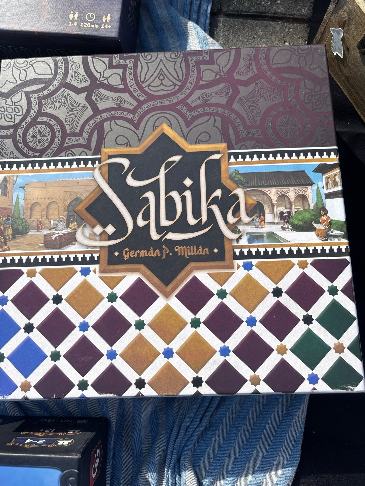 Sabika Bordspel - Strategisch Spel van Germán P. Millán, Hobby en Vrije tijd, Een of twee spelers, Ophalen of Verzenden, Zo goed als nieuw