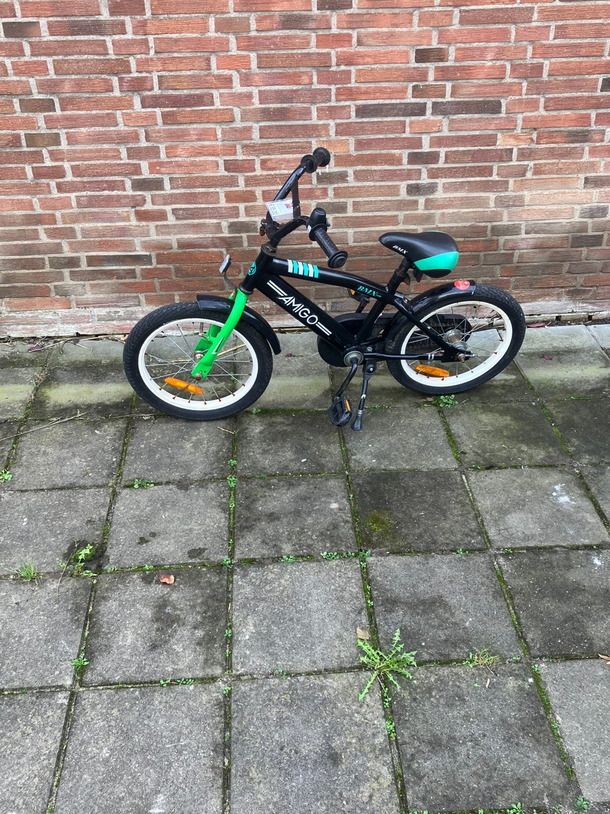 Amigo bmx kinderfiets, Ophalen, Gebruikt, Terugtraprem, 16 tot 20 inch