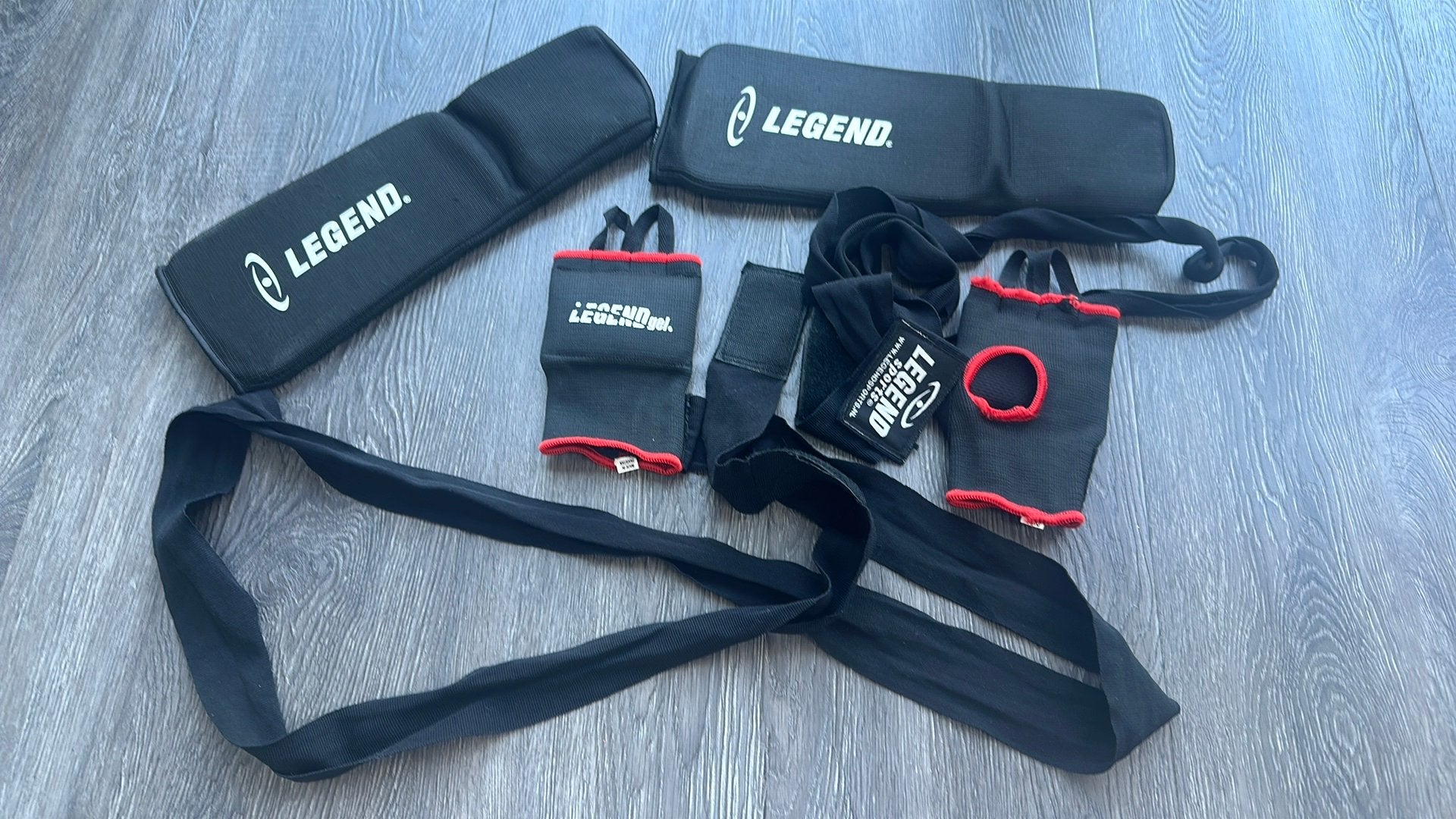 Legend Sports binnenhandschoenen en scheenbeschermers XXS, Sport en Fitness, Vechtsporten en Zelfverdediging, Maat XS of kleiner