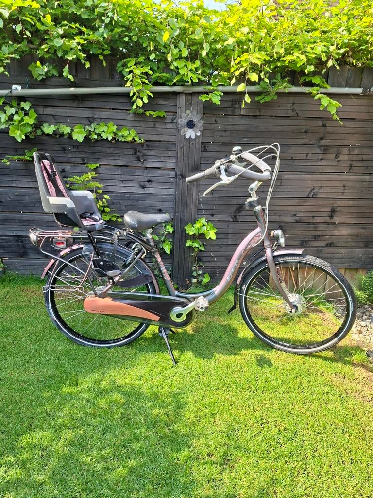 SPARTA AMAZONE MET 7 VERSNELLINGEN IZGST, Fietsen en Brommers, Fietsen | Dames | Moederfietsen, Sparta, Gebruikt, 47 tot 50 cm