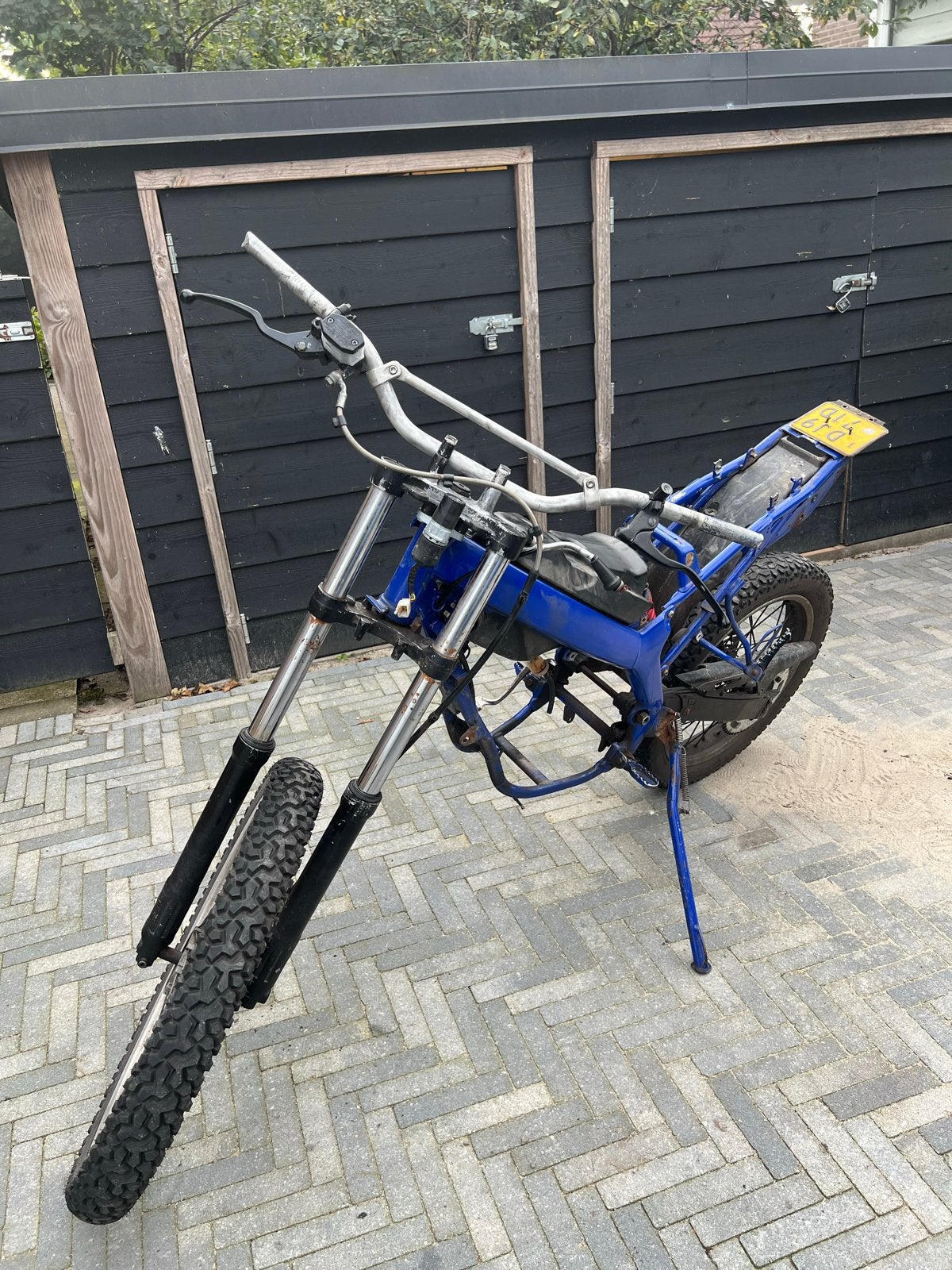 Yamaha DT 50 R rollend frame, Ophalen, Gebruikt, Frame