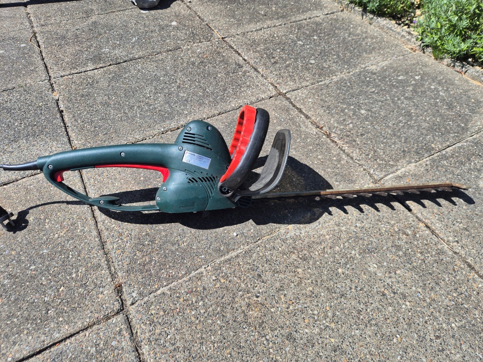 Metabo Heggenschaar HS 8345 S - Elektrisch, Ophalen of Verzenden, Gebruikt, Elektrisch, Metabo