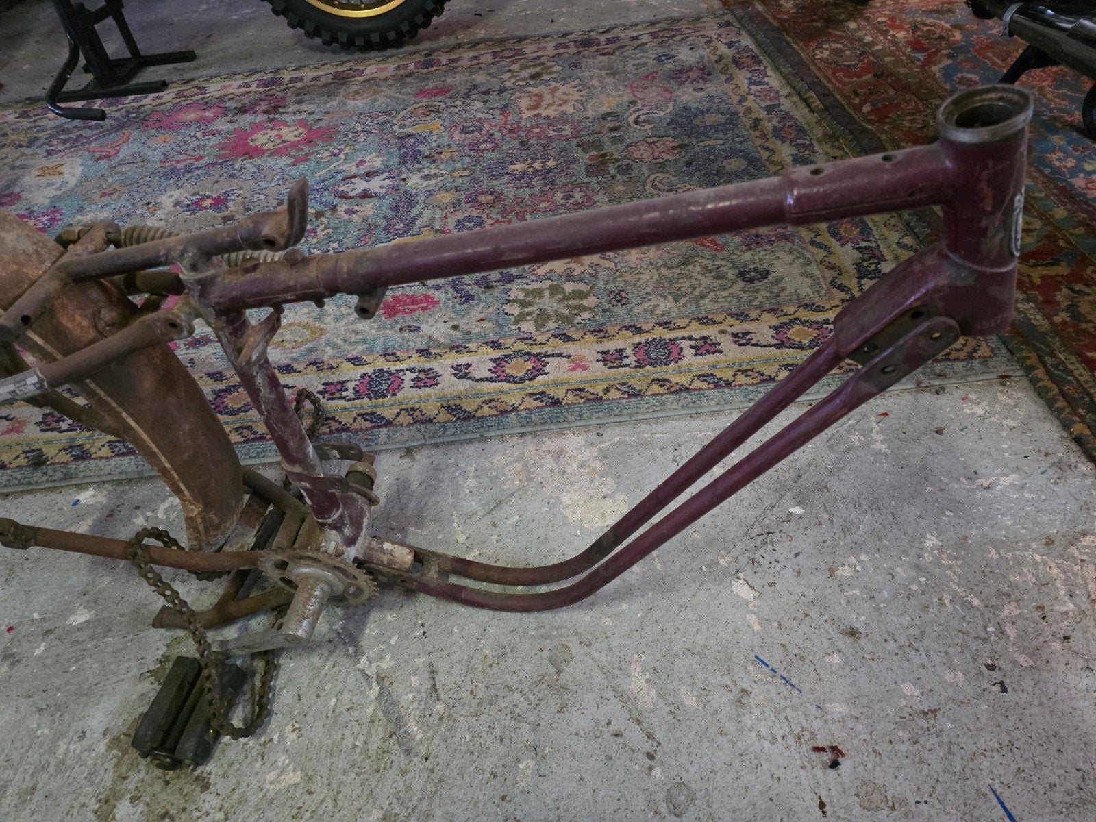 Rixe Motor Frame 1951 98cc, Motoren, Ophalen of Verzenden, Gebruikt