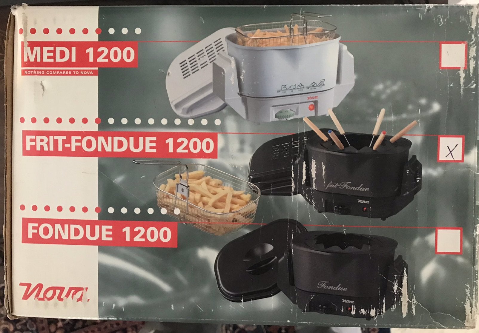 Friet en Fondu, Ophalen, Zo goed als nieuw