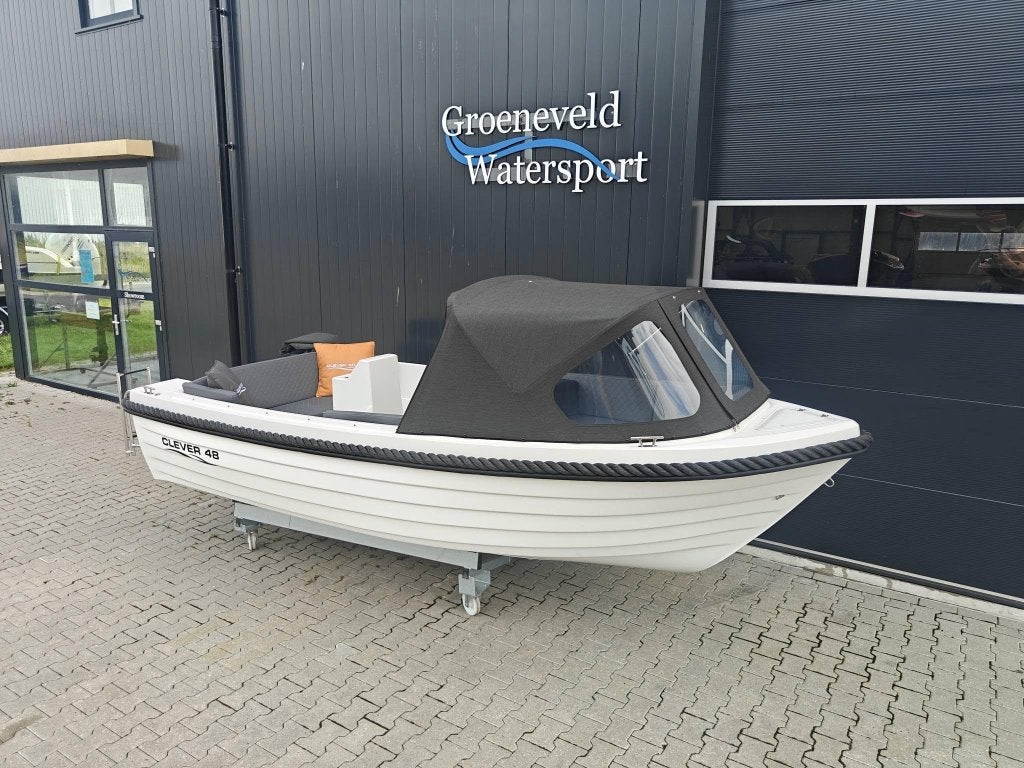 Nieuwe Clever 48 sloep | Casco | Zelf afbouwen, Overige typen, 2 m, Clever, Polyester