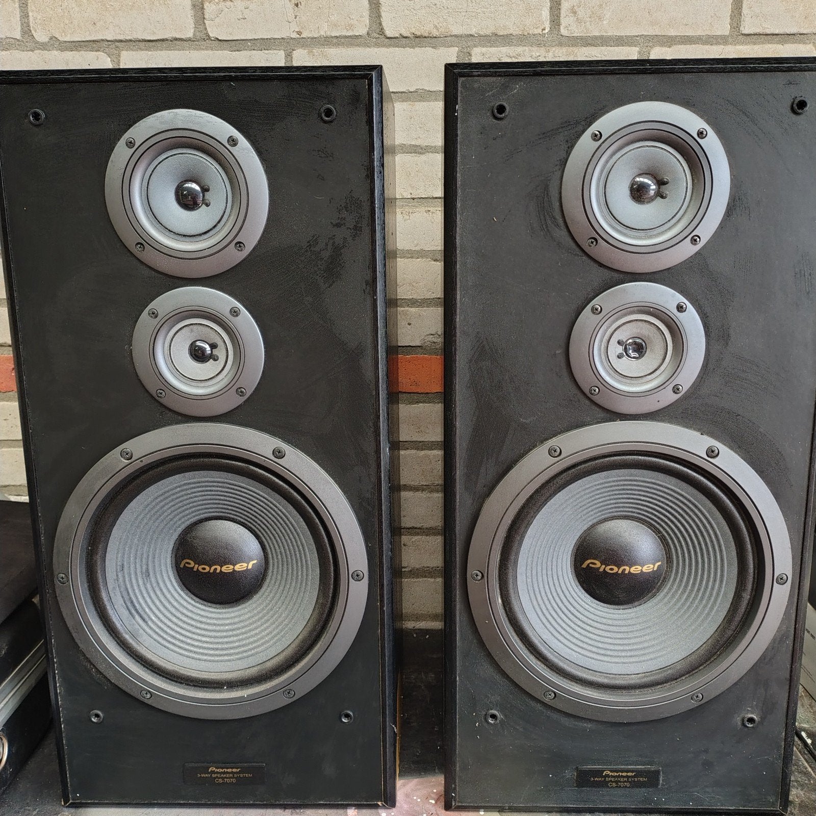 Pioneer CS-7070 speakers 190W goed werkend, Ophalen, Gebruikt, Pioneer