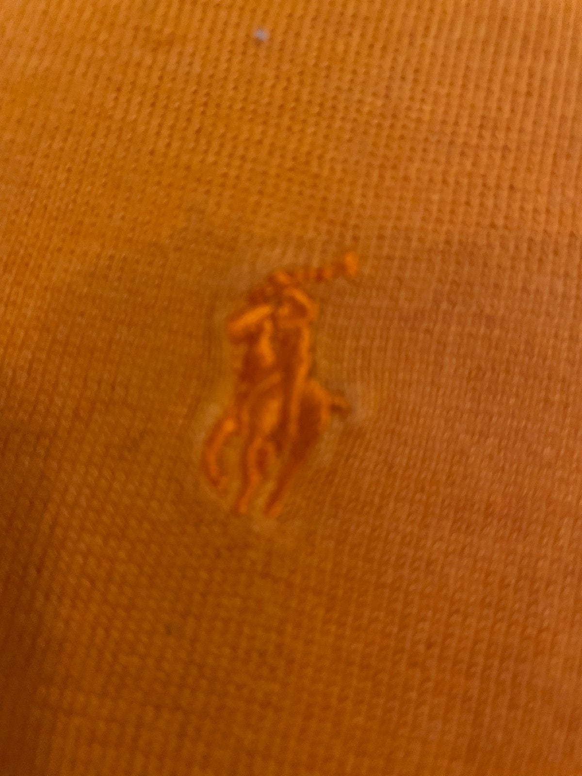 Ralph Lauren V-hals trui oranje maat L, Ophalen of Verzenden, Gedragen, Maat 42/44 (L), Oranje