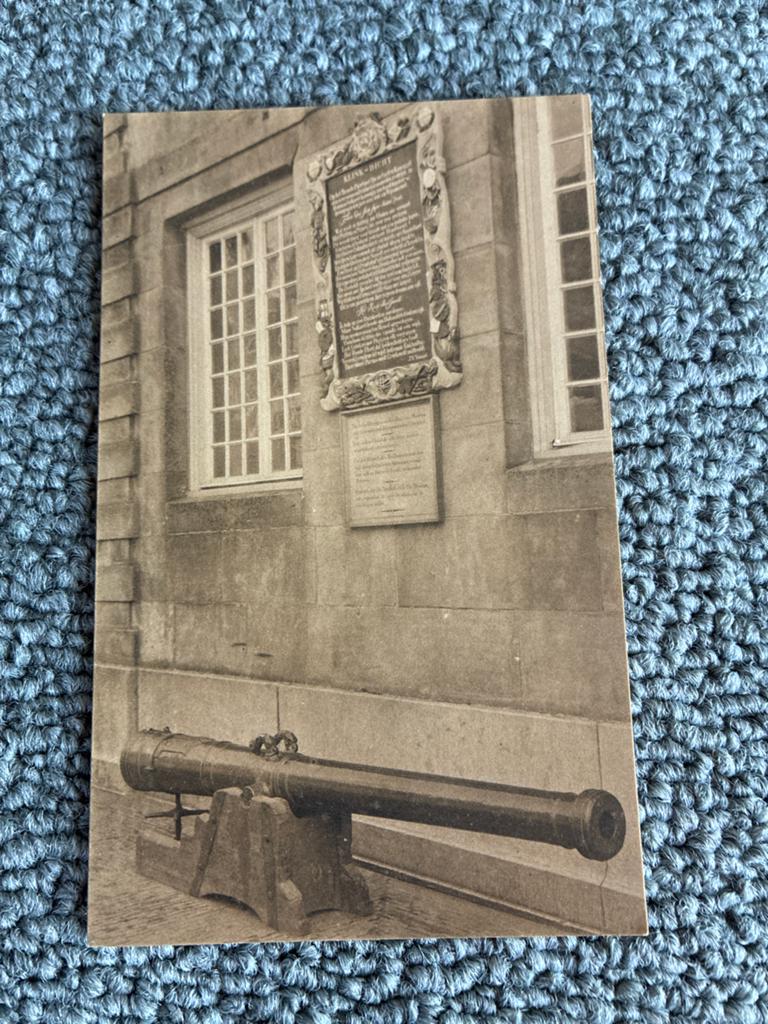 Oude Ansichtkaart: Kanon Enkhuizen (Voor 1920), Verzamelen, Ophalen of Verzenden, Voor 1920, Ongelopen, Noord-Holland