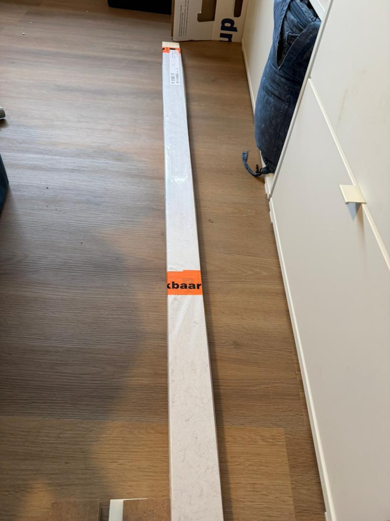 Keuken plint composiet Celeste White, Ophalen, Overige materialen, Overige typen, Nieuw