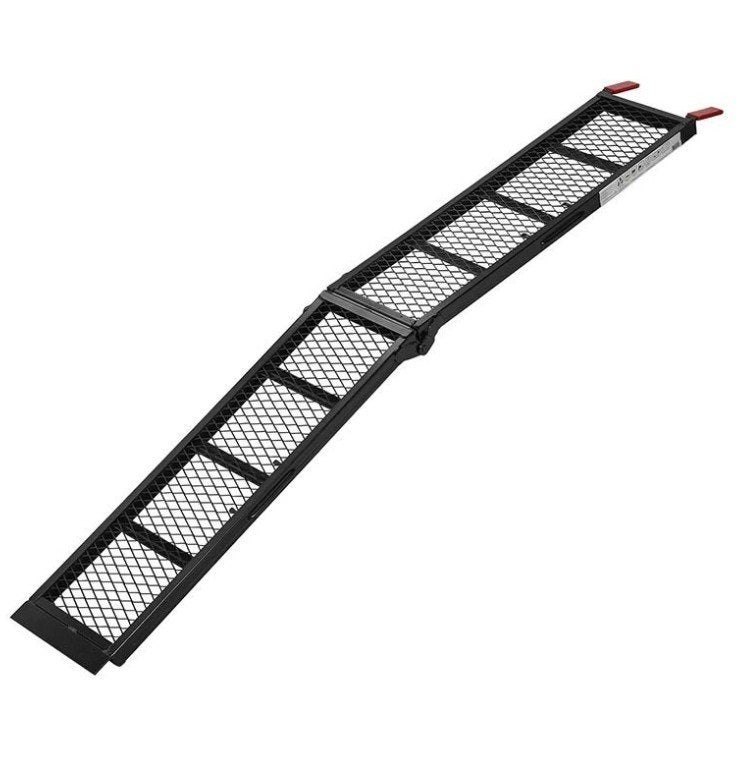 Opvouwbare oprijplaat staal 203x28cm 340kg per stuk, Ophalen of Verzenden, Nieuw, Onkruidsteker