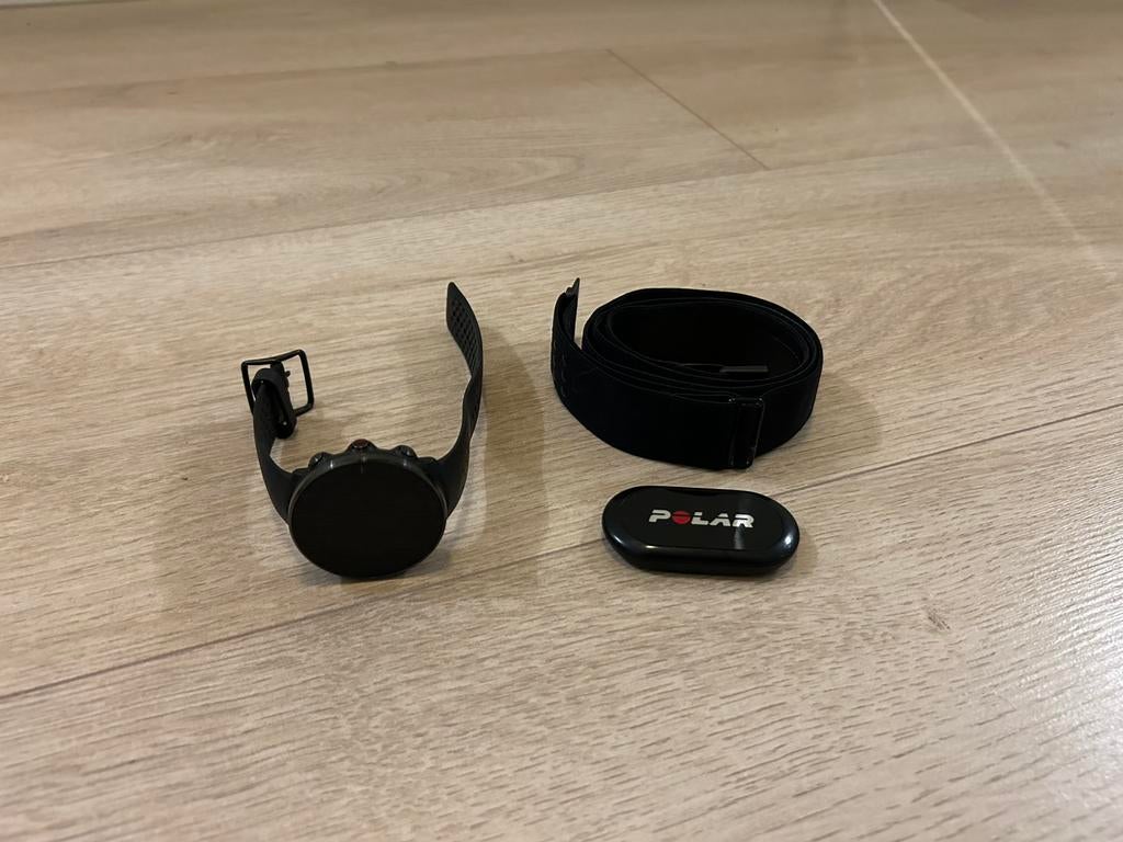 Polar M430 horloge + hartslagband, Ophalen, Zwart, Zo goed als nieuw, Waterdicht