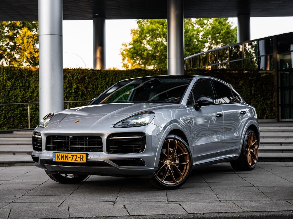 Porsche Cayenne 3.0 V6 462pk E-hybrid 2020 Grijs, Auto's, Automaat, Zwart, 2995 cc, 340 pk