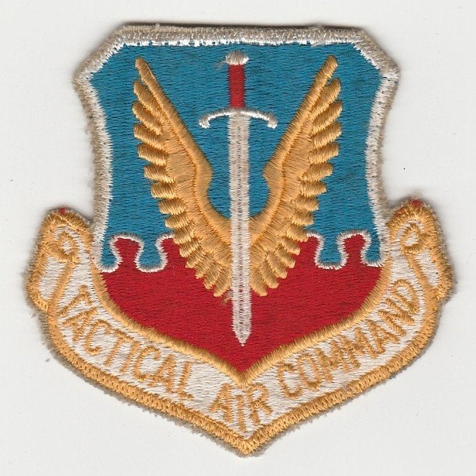 Embleem / patch US Air Force (USAF) - Tactical Air Command,, Verzenden, Luchtmacht, Amerika, Embleem of Badge