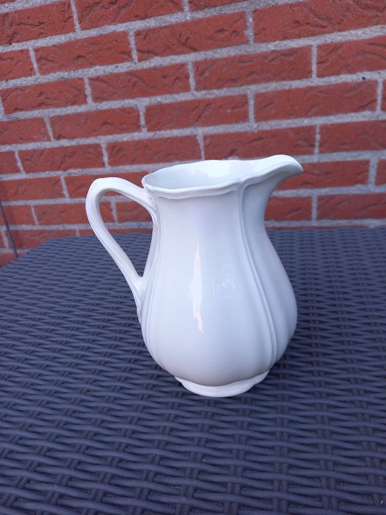 Wedgwood Etruria & Barlaston Queen's Shape schenkkan crème, Ophalen, Overige typen, Zo goed als nieuw, Overige stijlen