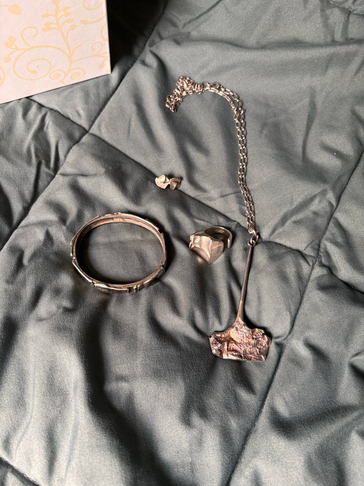 Lapponia sieraden set - vintage zilver, Sieraden, Tassen en Uiterlijk, Verzenden, Zo goed als nieuw