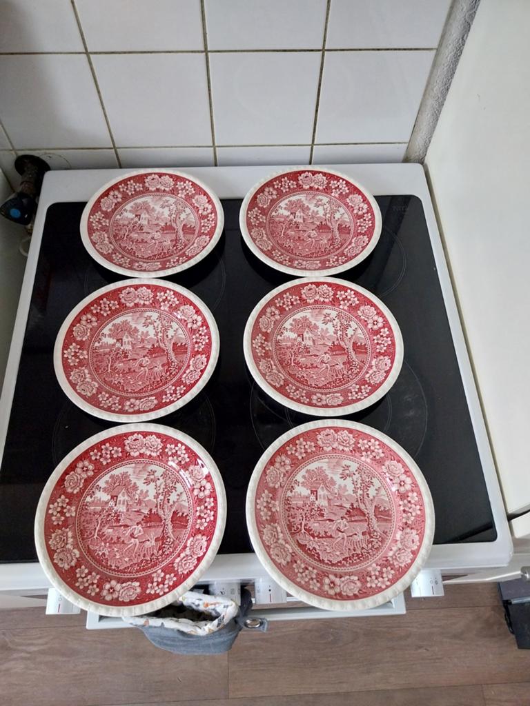 Villeroy & Boch Rusticana Ontbijtborden (6 stuks), Ophalen of Verzenden, Zo goed als nieuw, Bord(en), Overige stijlen