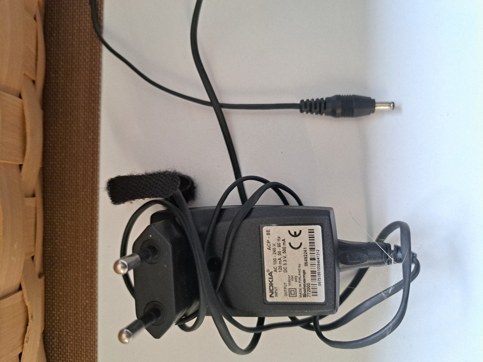 Nokia ACP-8E Oplader - Werkt nog perfect, Telecommunicatie, Gebruikt, Nokia, Ophalen of Verzenden, Oplaadkabel