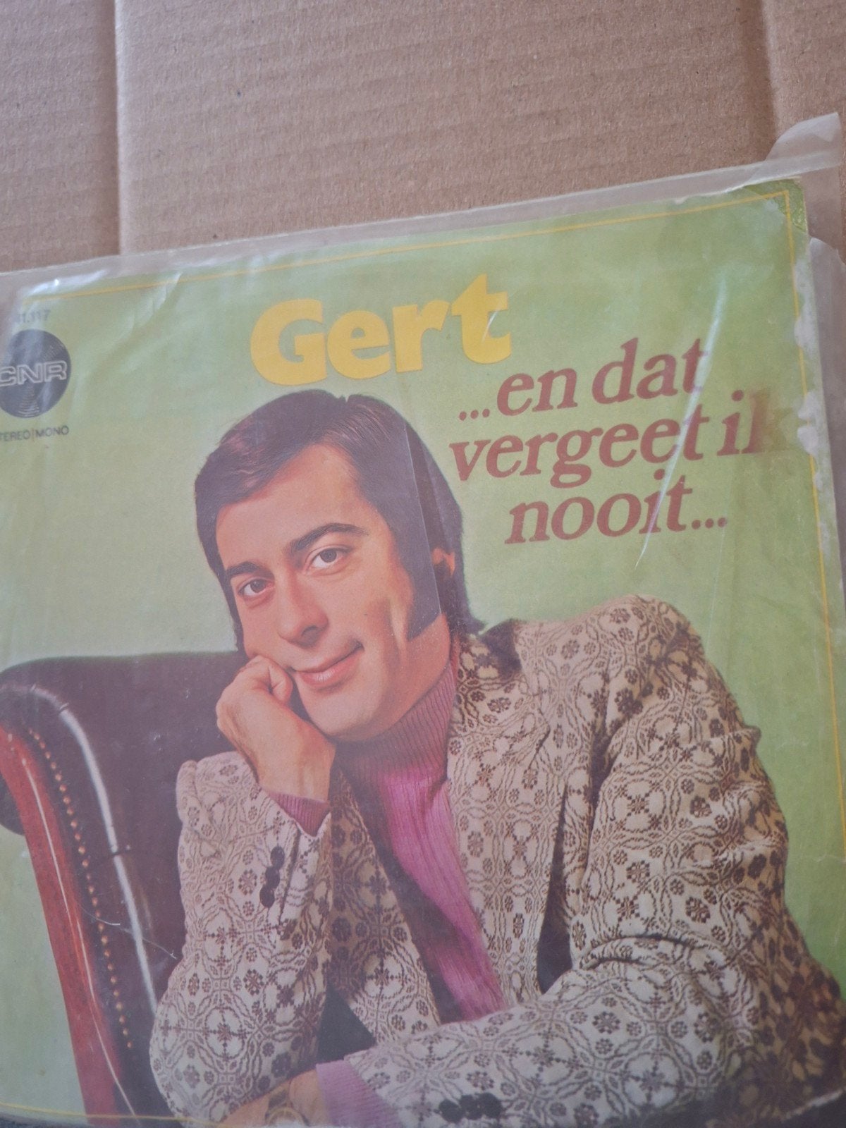 gert en dat vergeet ik nooit, Cd's en Dvd's, Vinyl | Nederlandstalig, Ophalen of Verzenden, Zo goed als nieuw, Overige formaten