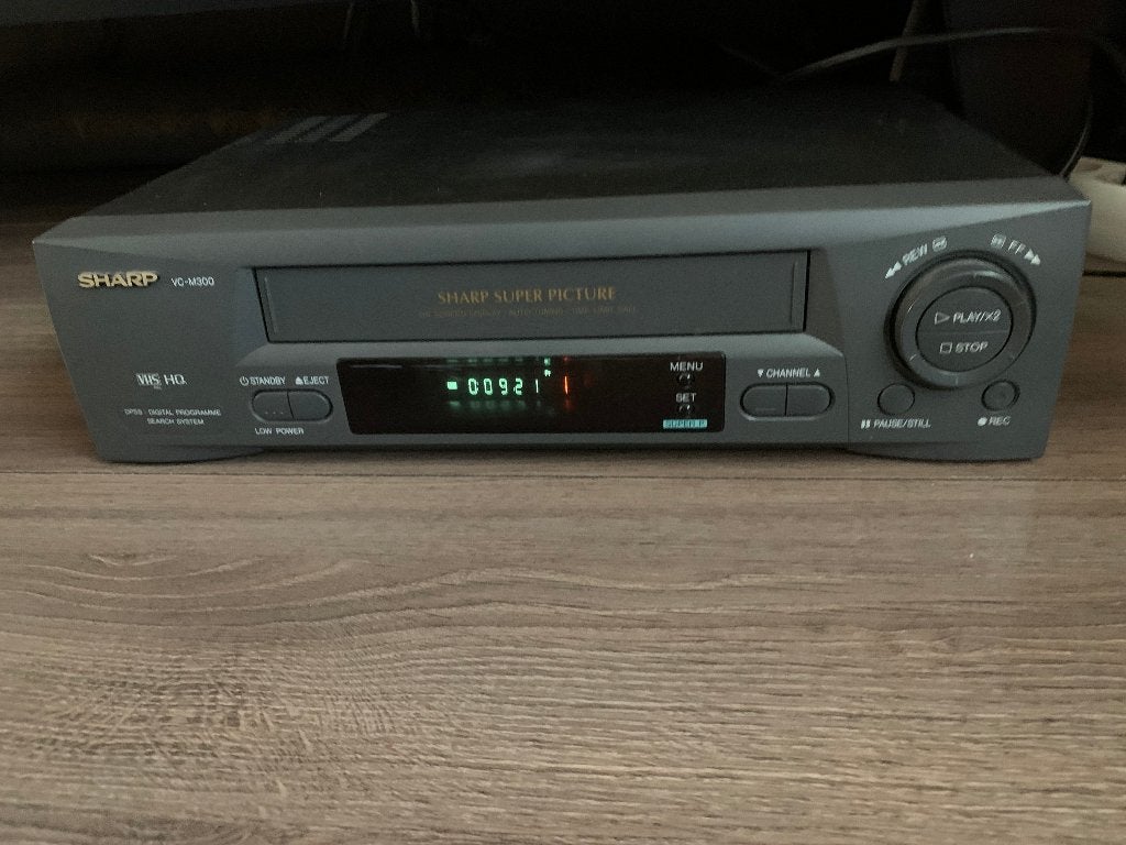 Sharp VC-M300 VHS HQ Videorecorder - Super Picture, Ophalen of Verzenden, Gebruikt, VHS-speler of -recorder
