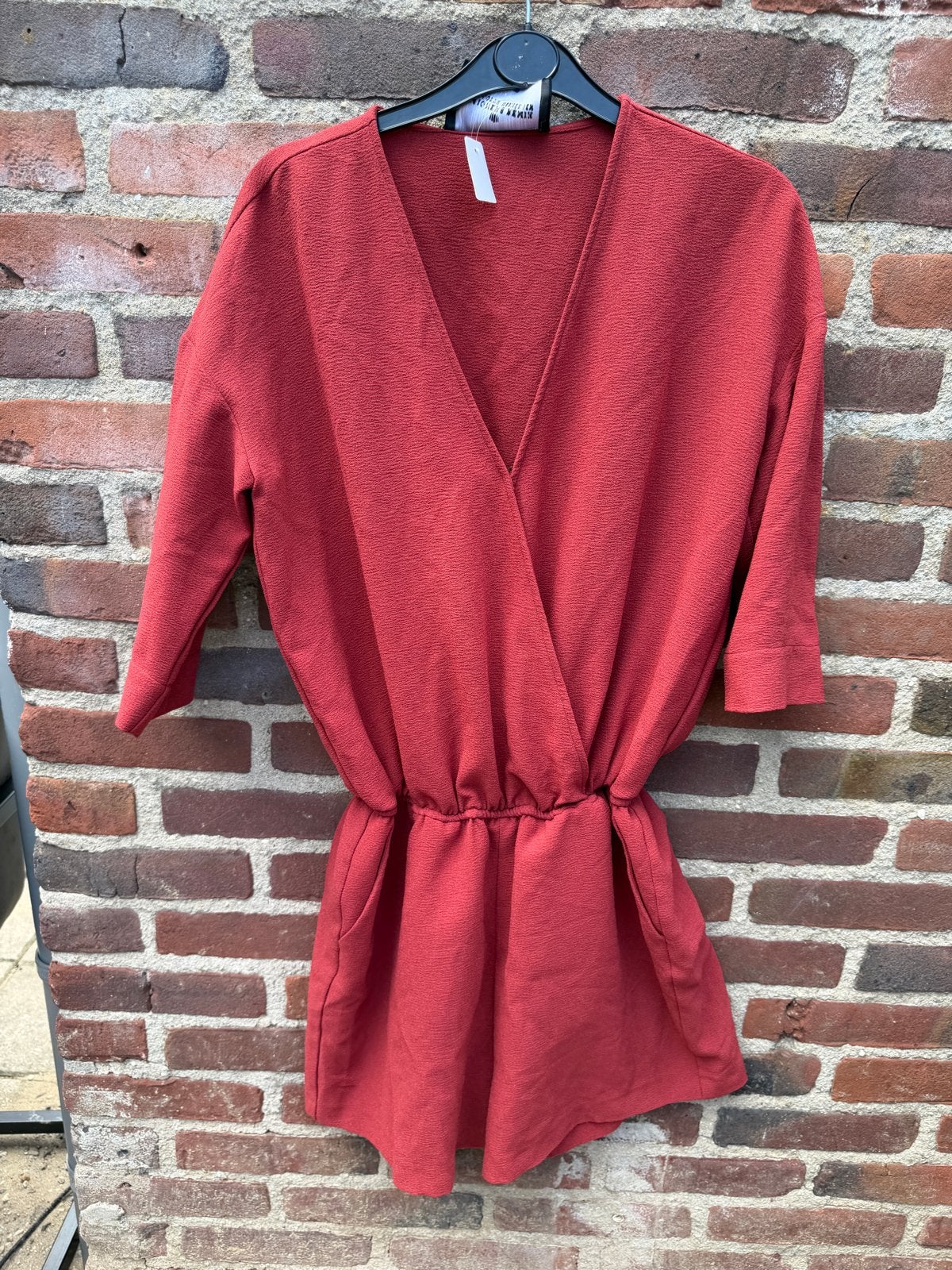 Designers Remix Charlotte Eskildsen Playsuit Maat 36, Ophalen of Verzenden, Zo goed als nieuw, Maat 36 (S), Rood