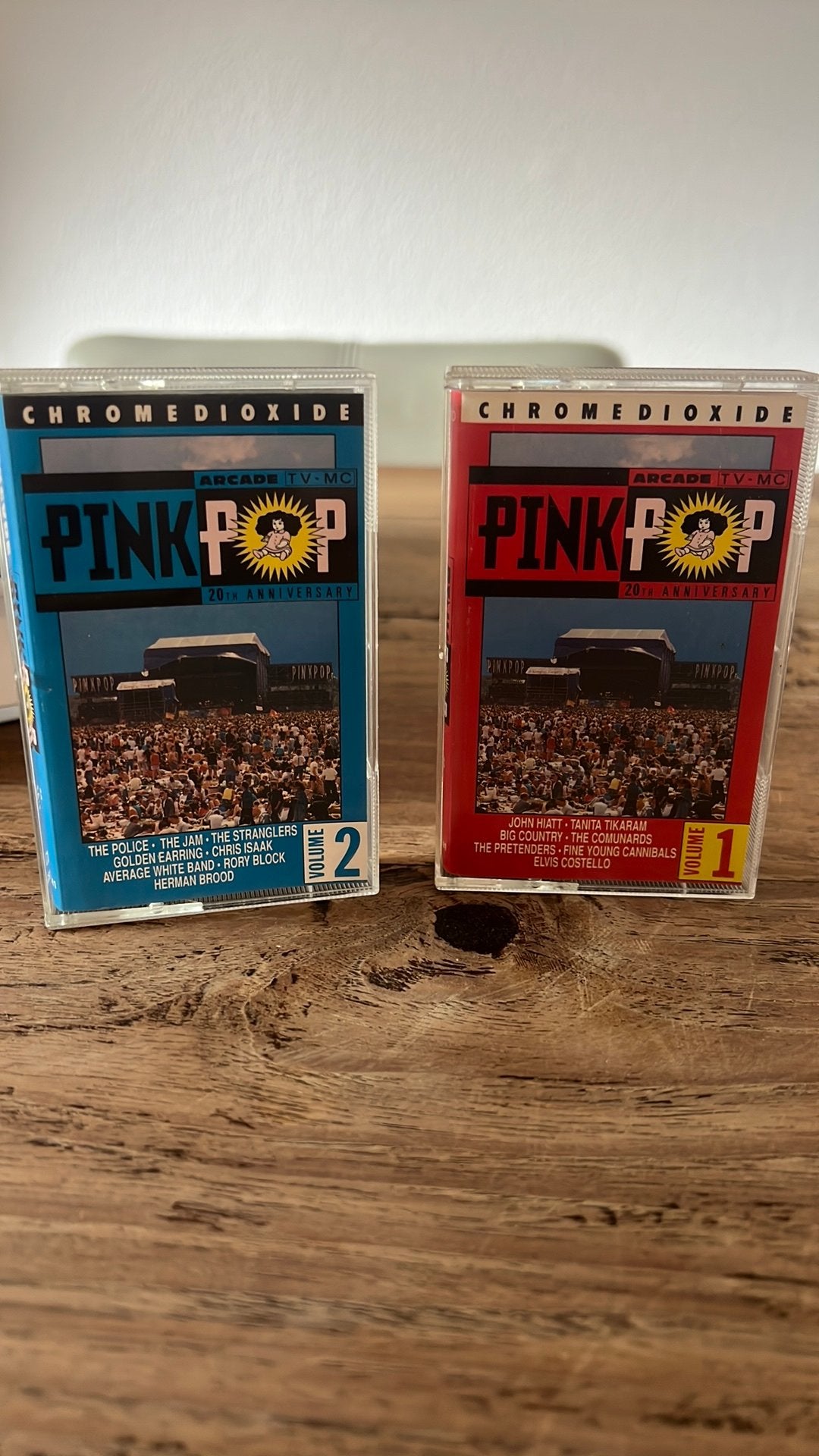 Cassettebandjes "PinkPop" verzamel, Gebruikt, 2 t/m 25 bandjes, Ophalen of Verzenden, Origineel