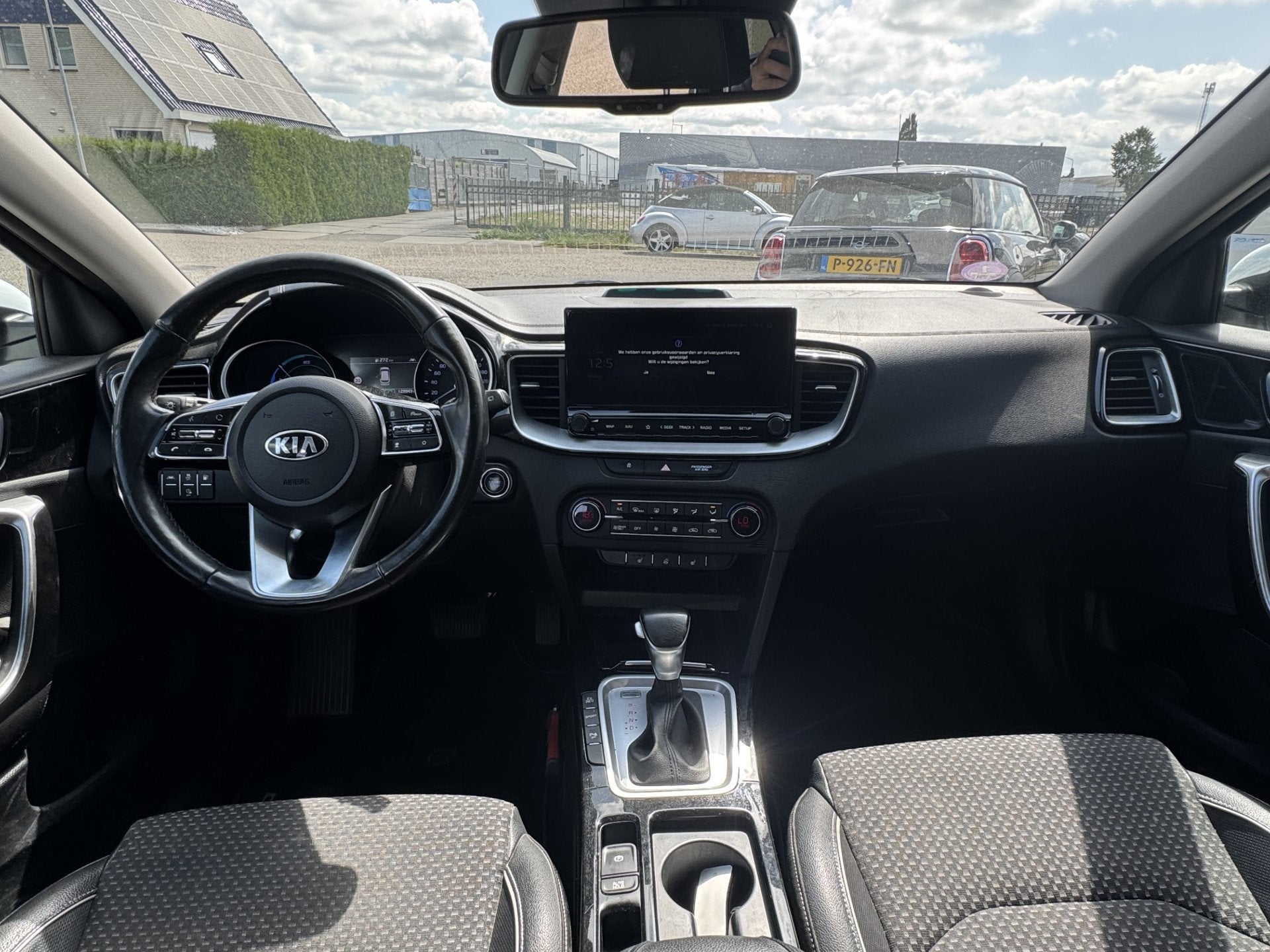 Kia Ceed Sportswagon 1.6 GDI PHEV DynamicPlusLine ✅ Stoel, 12 maanden, Gebruikt, Leder en Stof, Wit