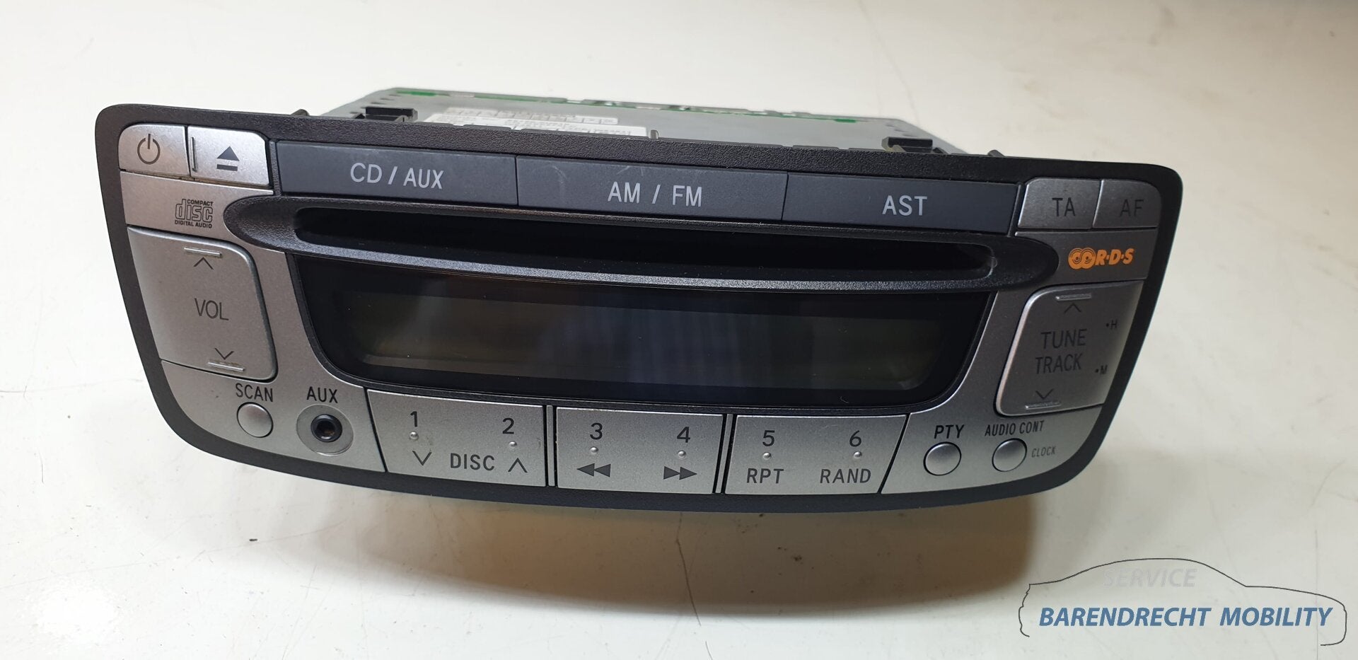 Radio C1 107 C1 86120-0H010 CD speler AUX tuner origineel ge, Info@toyota.co.jp, Gebruikt, Toyota Motor Corporation, Toyota